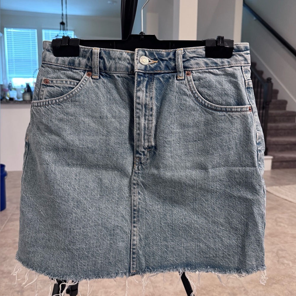 Topshop Jean Skirt